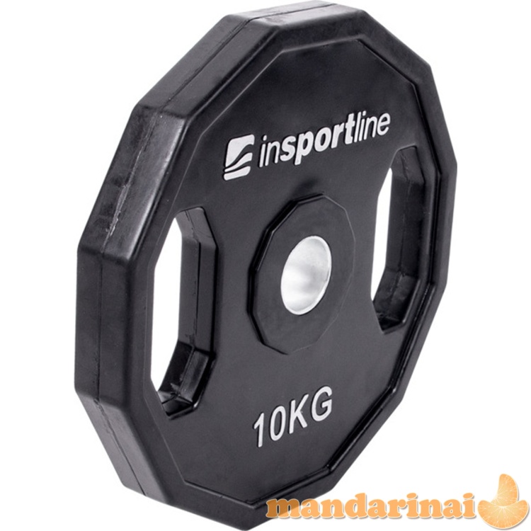 Guma dengtas svarmens diskas inSPORTline Ruberton 10 kg