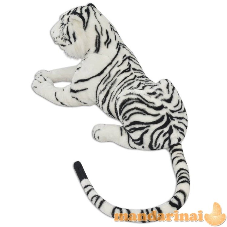 Žaislas tigras, pliušinis, baltas, xxl