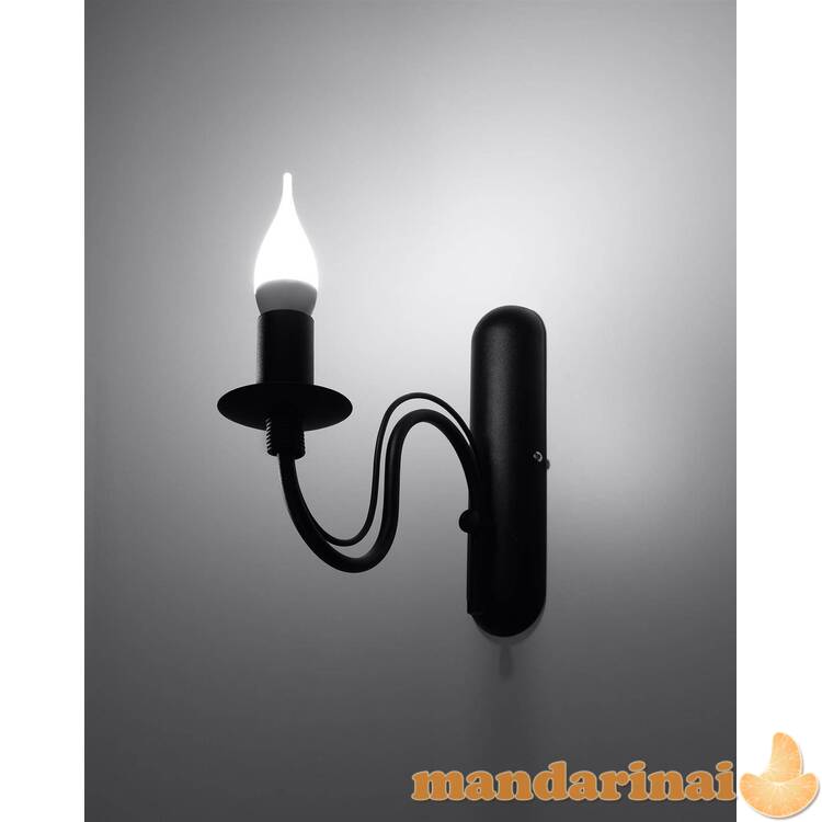 Sieninis šviestuvas minerwa juoda