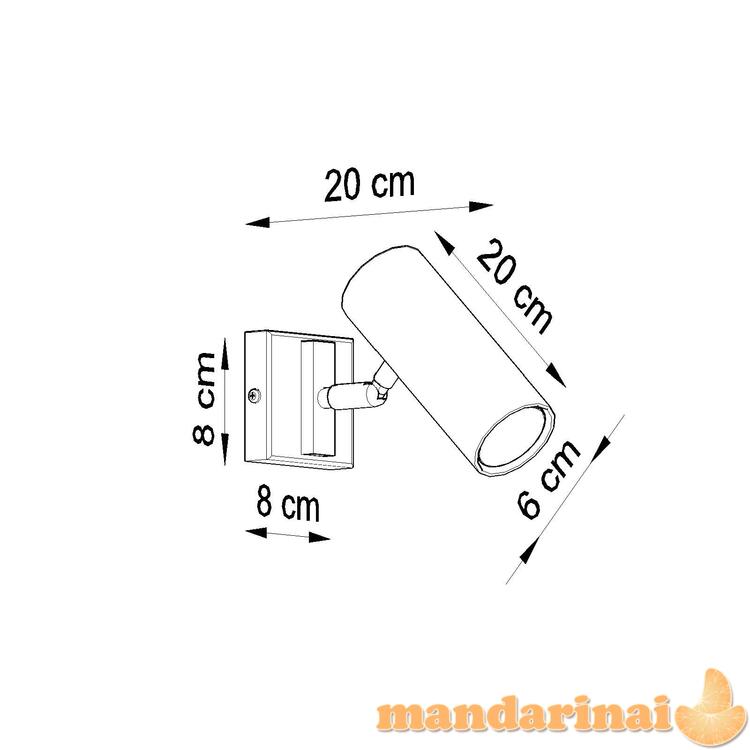 Sieninis šviestuvas Black valdymas 3