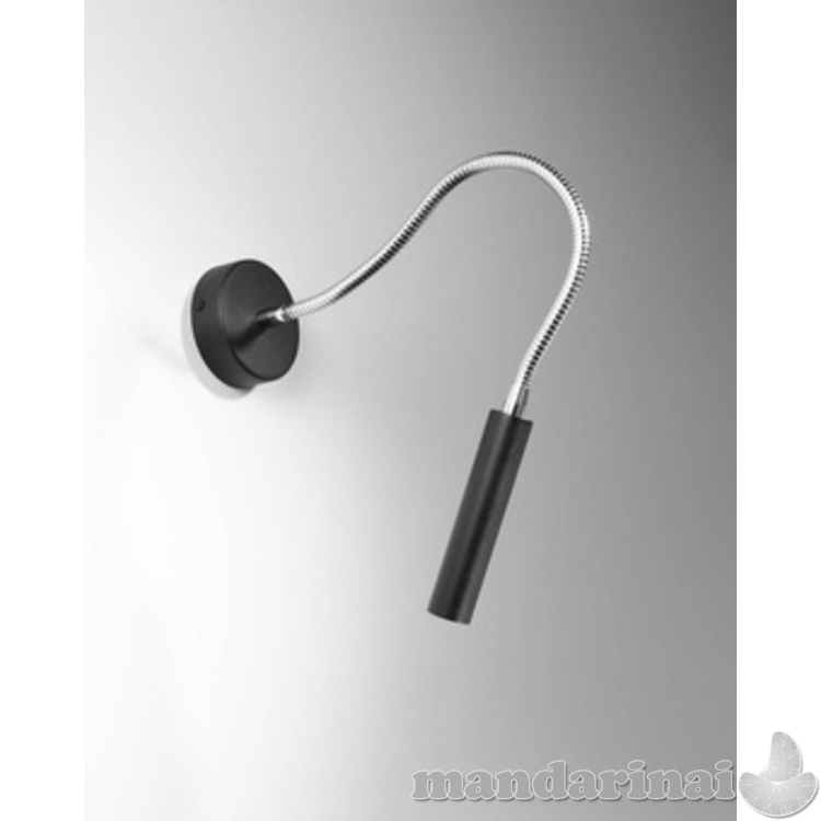 Sieninis šviestuvas ašinis juodas