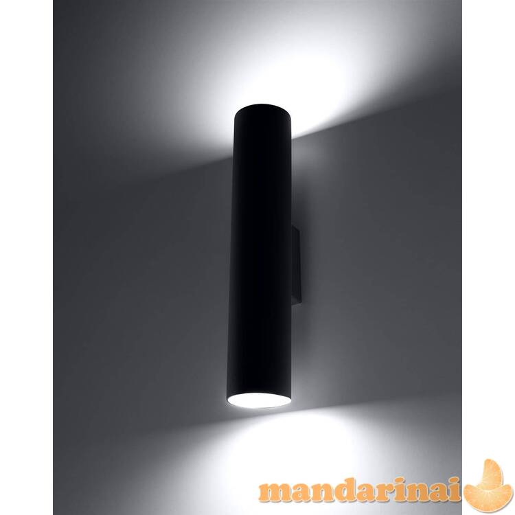 Sienų lemputė Lagos 2 juoda