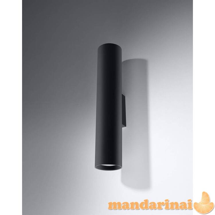 Sienų lemputė Lagos 2 juoda