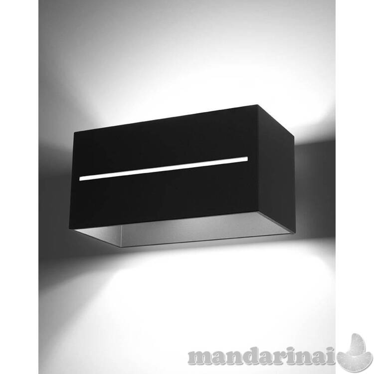 Sieninis šviestuvas lobo maxi juodas