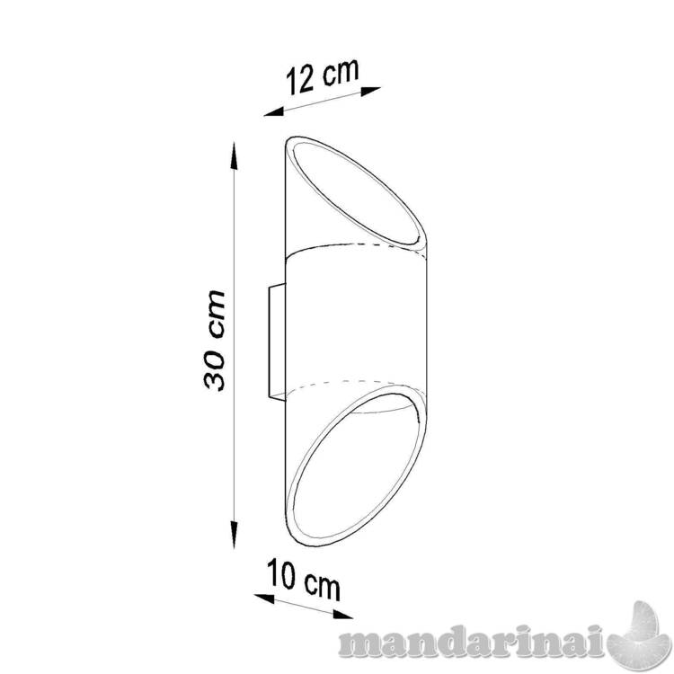 Sienos lemputė penne 30 balta 3