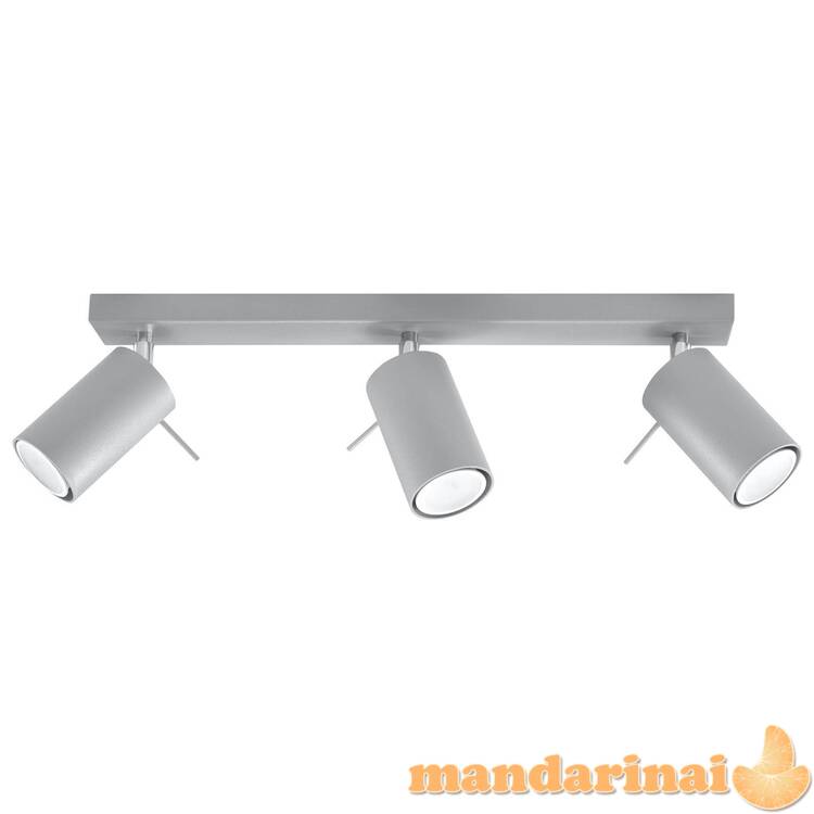 Lubinis šviestuvas žiedas 3 pilka 2