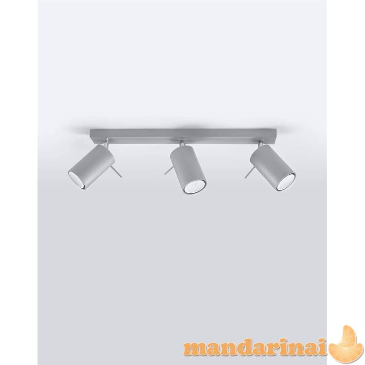 Lubinis šviestuvas žiedas 3 pilka 1