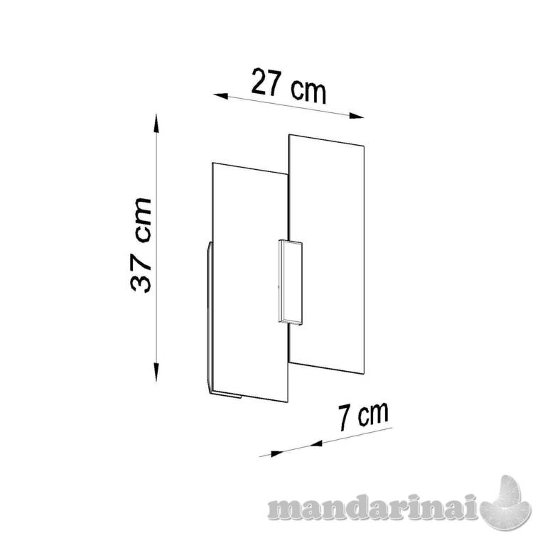 Sieninis šviestuvas Fabiano 3