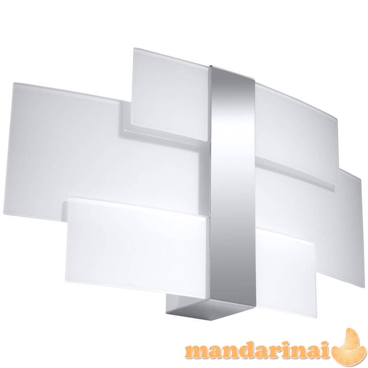 Sieninis šviestuvas Celia chromas 2