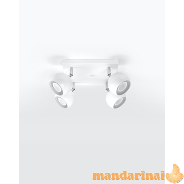 OCULARELubinis šviestuvas 4 baltos 8