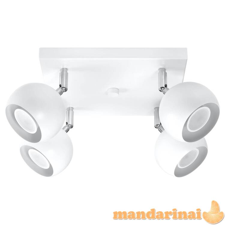 OCULARELubinis šviestuvas 4 baltos 2