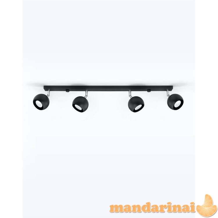 OCULARELubinis šviestuvas 4L juodas spalvos 1