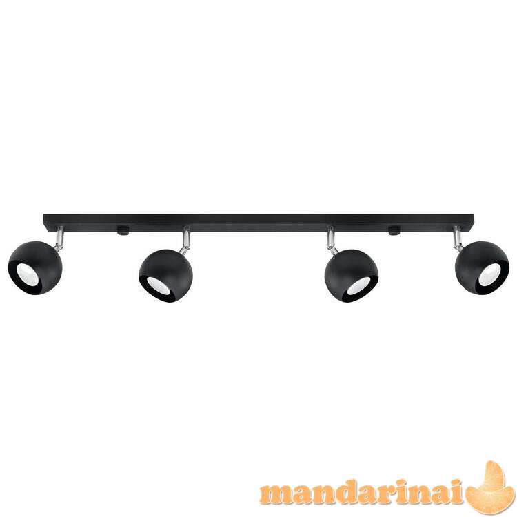 OCULARELubinis šviestuvas 4L juodas spalvos 2