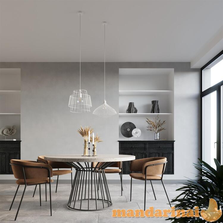 Pakabinamas šviestuvas GATE balti 5