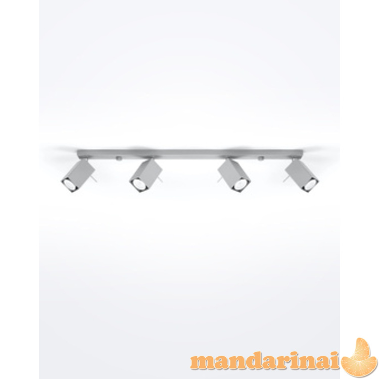 Šviestuvas MERIDA 4L pilkos spalvos 8