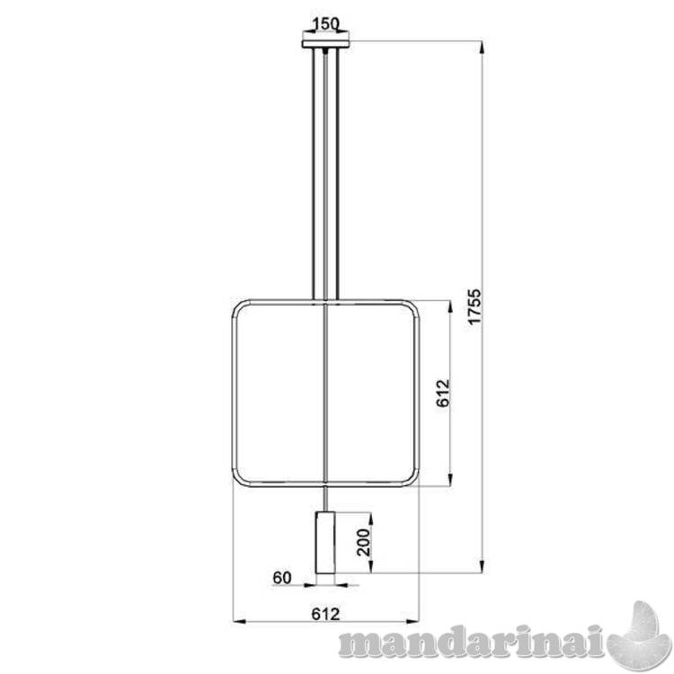 Pakabinama lempa rana 1 juoda 7