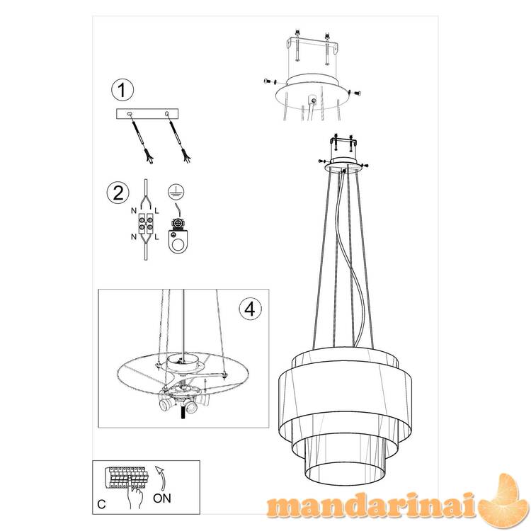 Liustra refleksija 50 balta