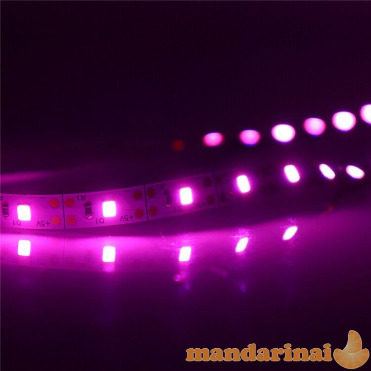 USB LED  juosta augalams auginti 5m.