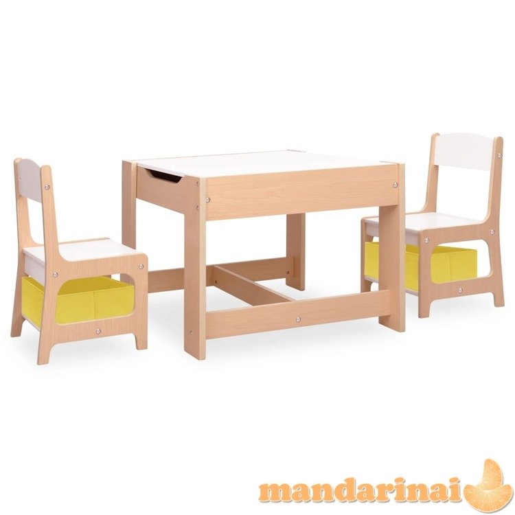 Vaikiškas stalas su 2 kėdėmis, mdf