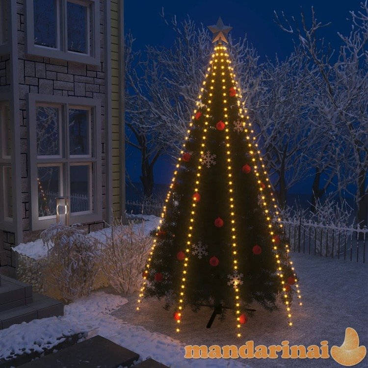 Kalėdinė girlianda eglutei-tinklas su 400 led lempučių, 400cm