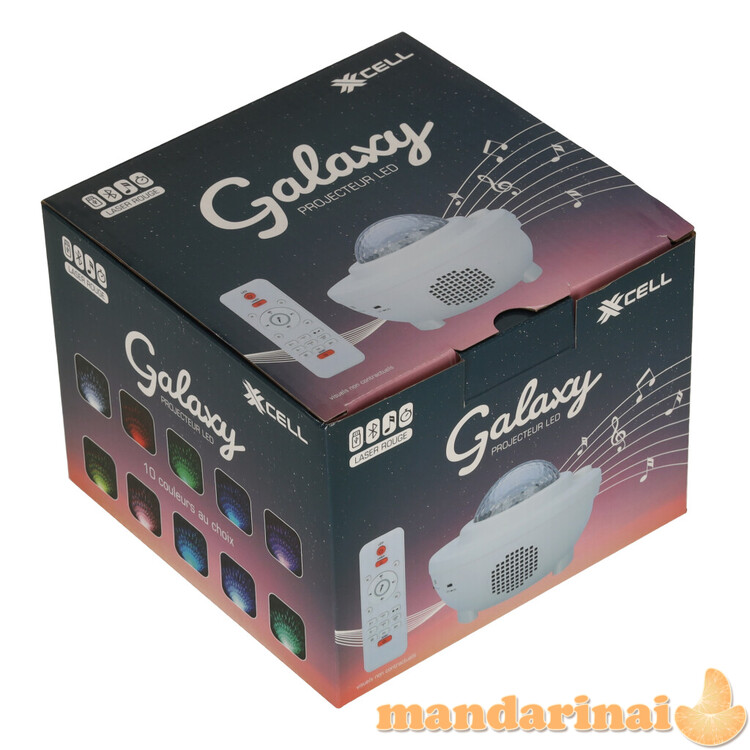 Žvaigždžių projektoriaus naktinė šviesa 