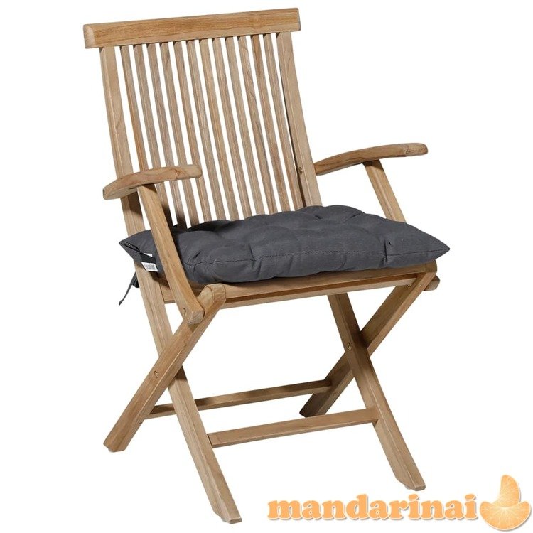 Madison sėdynės pagalvėlė panama, pilkos spalvos, 46x46cm