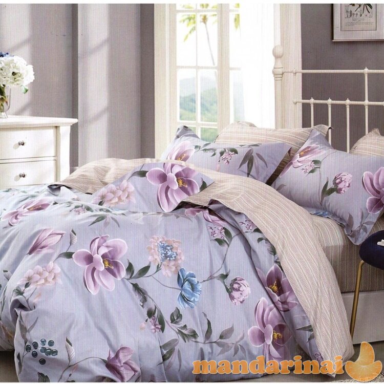 Trijų dalių dvipusis patalynės komplektas "Kerintis peizažas", 200x220 cm