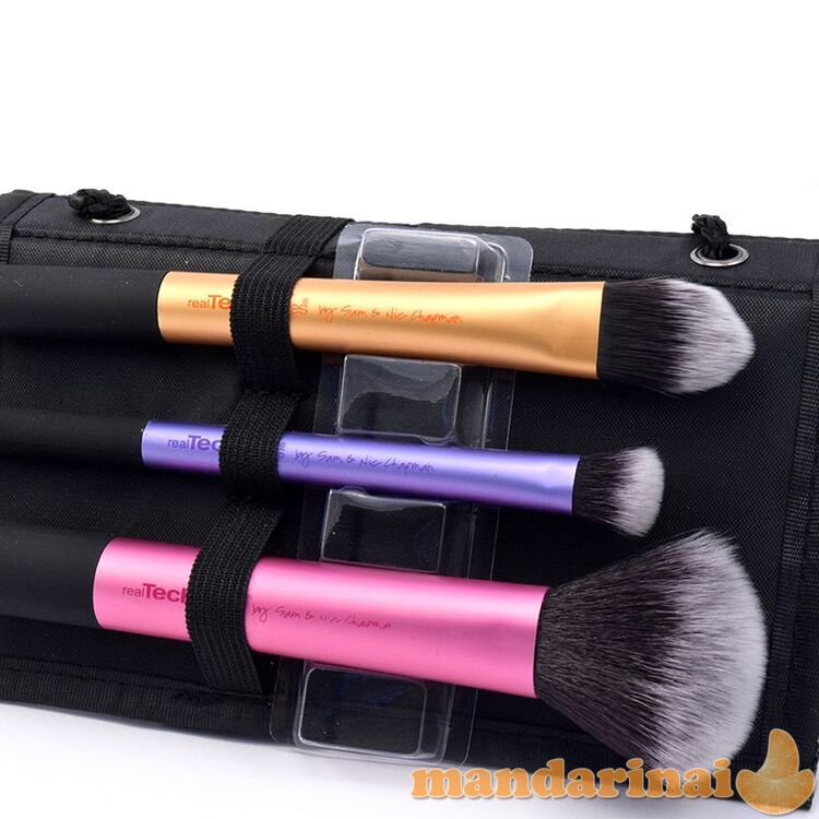 Real Techniques makiažo šepetėlių rinkinys „Travel essentials“