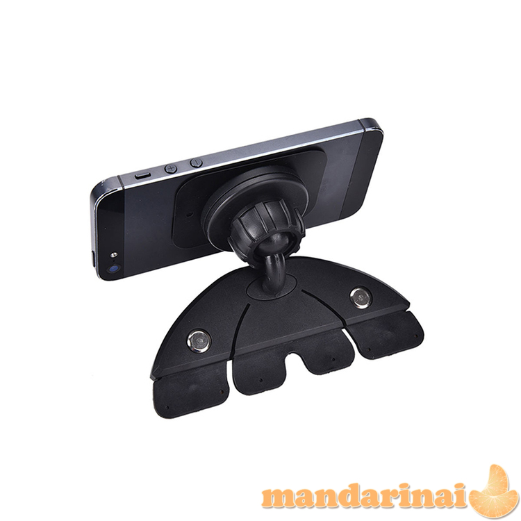 Magnetinis telefono laikiklis tvirtinamas prie CD grotuvo 2