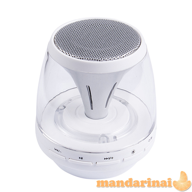 Šviečianti bluetooth garso kolonėlė