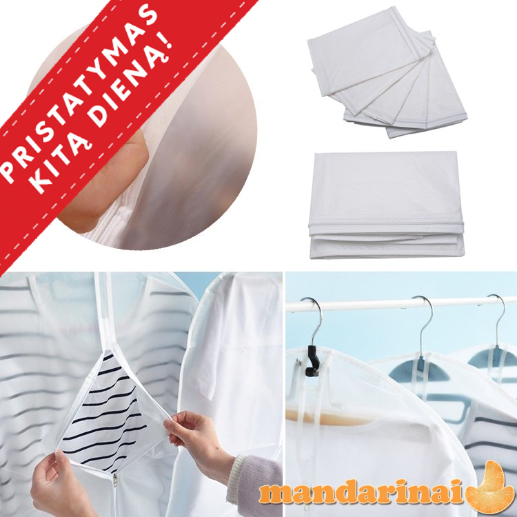 Apsauginis maišas drabužiams