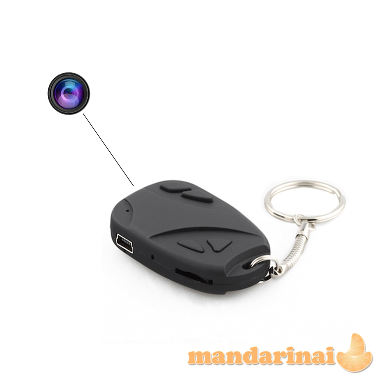 Raktų pakabukas - šnipo vaizdo kamera