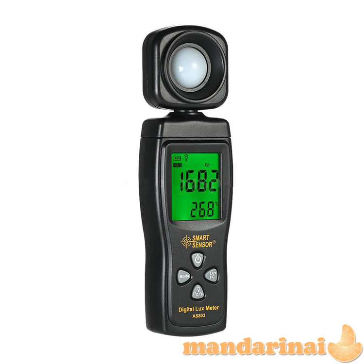 Skaitmeninis liuksmetras apšviestumui matuoti