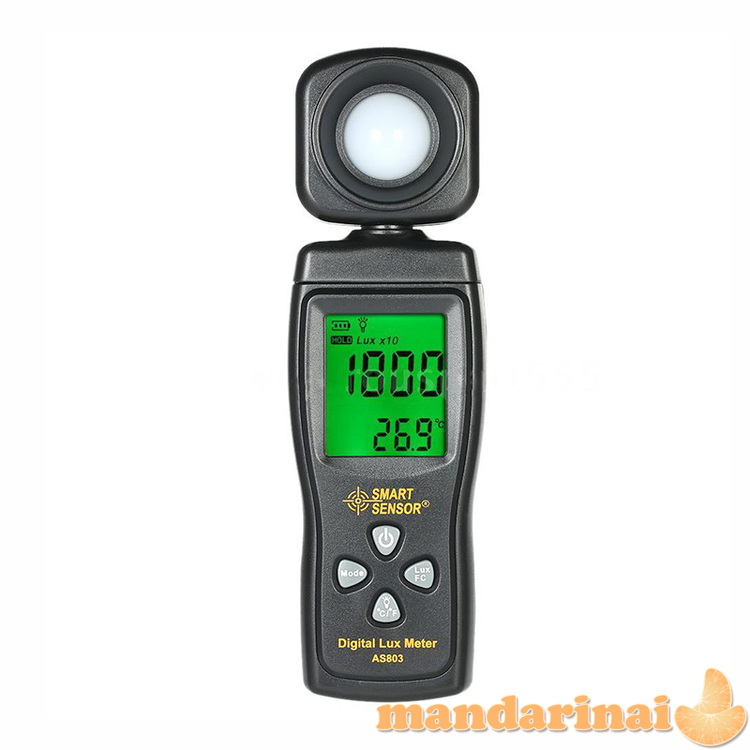 Skaitmeninis liuksmetras apšviestumui matuoti