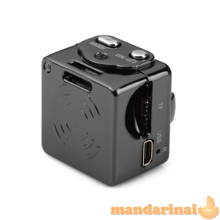 Miniatiūrinė Full HD kamera metaliniu korpusu