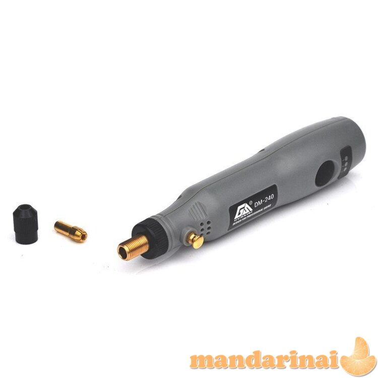 Pakraunamas šlifavimo-graviravimo prietaisas su priedais