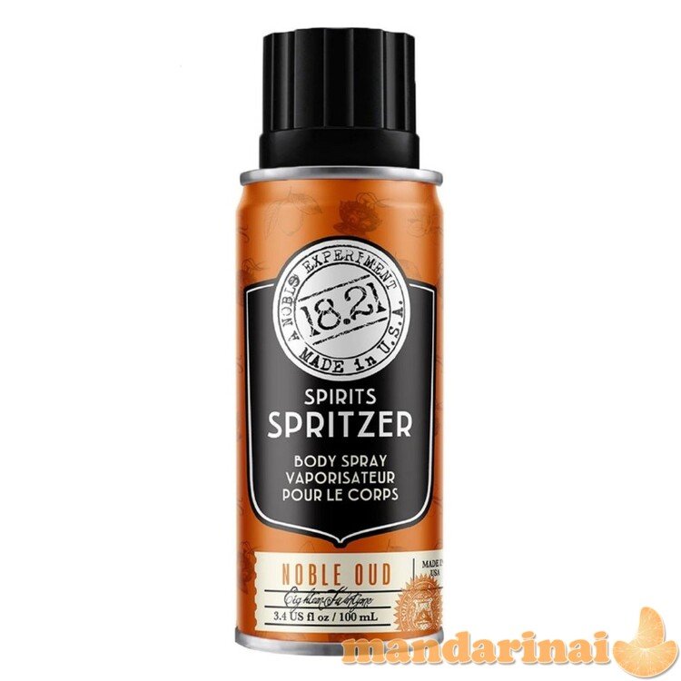 Vyriškas kūno dezodorantas Spritzer Noble Oud, 100 ml 