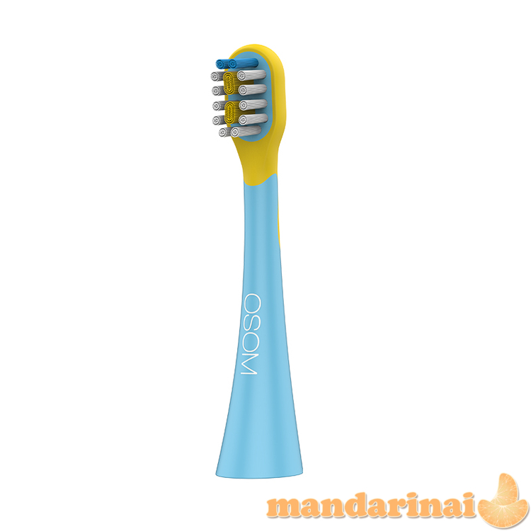 Pakaitinis antgalis vaikiškam dantų šepetėliui K6XBLUE, mėlynas 