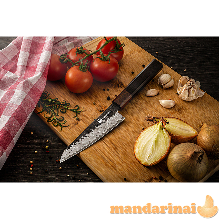 Damasko plieno peilis KAMAZAKI 