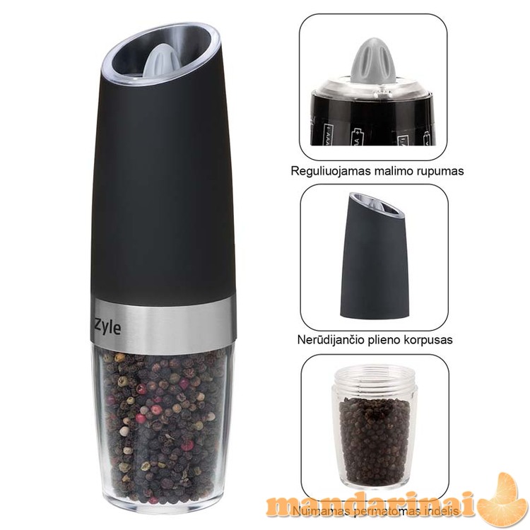 Druskos ir pipirų malūnėlis,  2