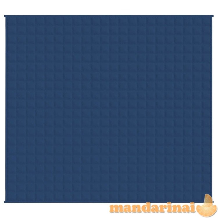 Sunki antklodė, mėlynos spalvos, 220x240cm, audinys, 15kg