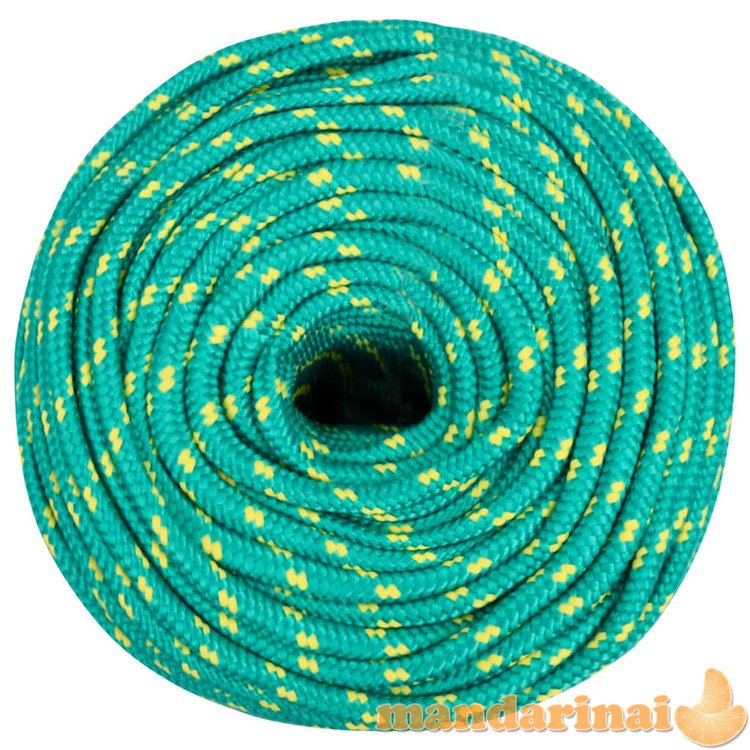 Valties virvė, žalios spalvos, 10mm, 25m, polipropilenas