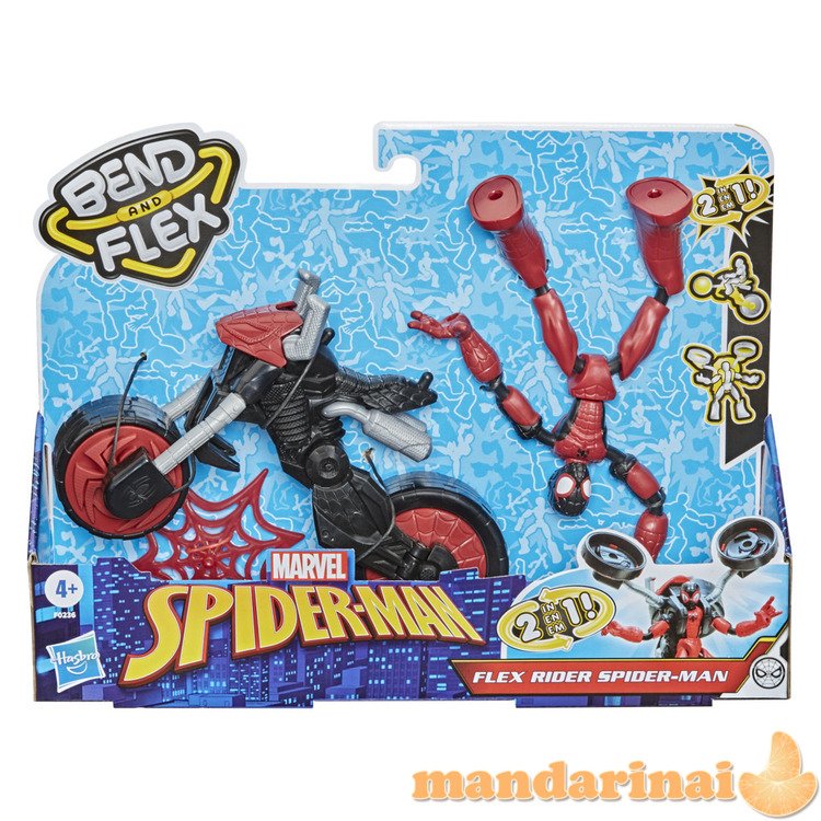 SPIDER-MAN Transporto priemonė „Bend and Flex“