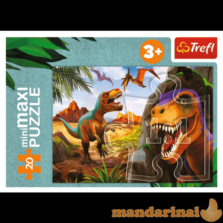 TREFL Mini Maxi dėlionė „Dinozaurai  20 det.