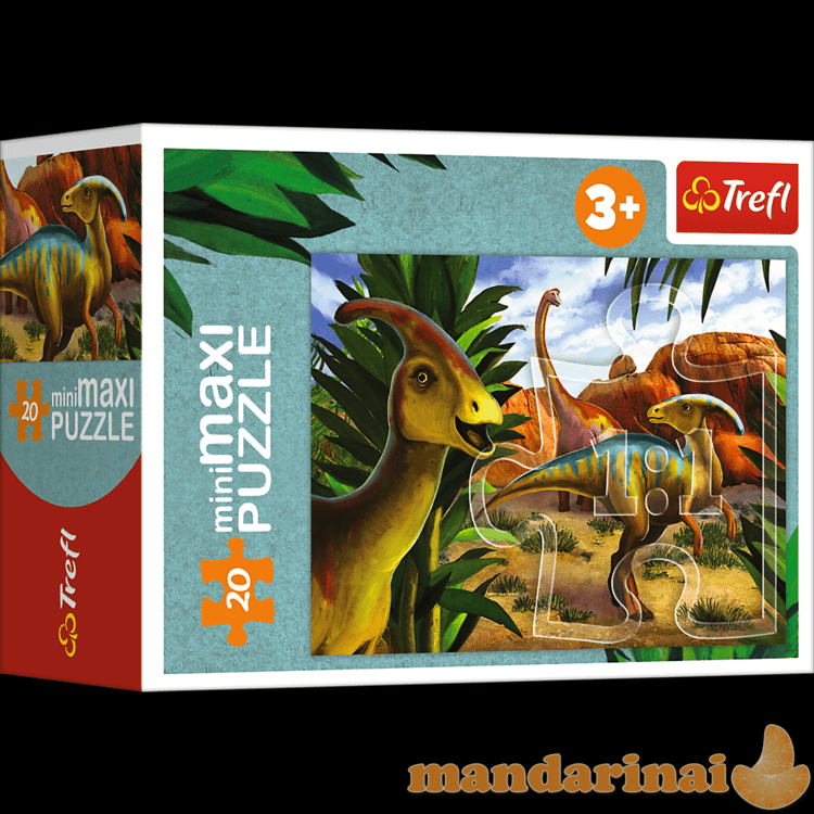 TREFL Mini Maxi dėlionė „Dinozaurai  20 det.