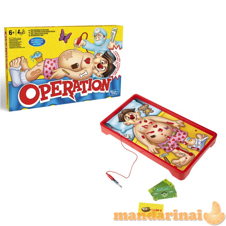 OPERATION Board game (In Finnish lang.)