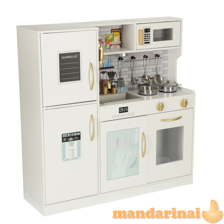 Medinė virtuvė vaikams su šaldytuvu 1