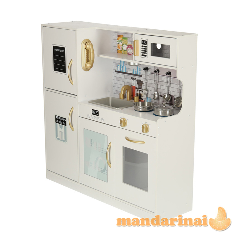 Medinė virtuvė vaikams su šaldytuvu 2