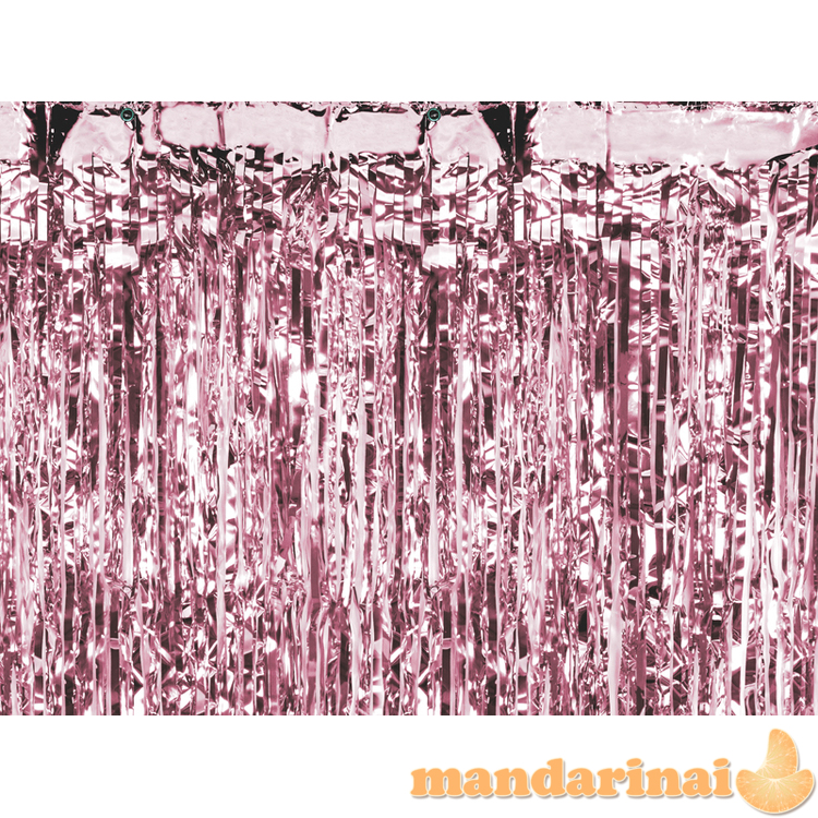 Party curtain, rose gold, 90x250cm