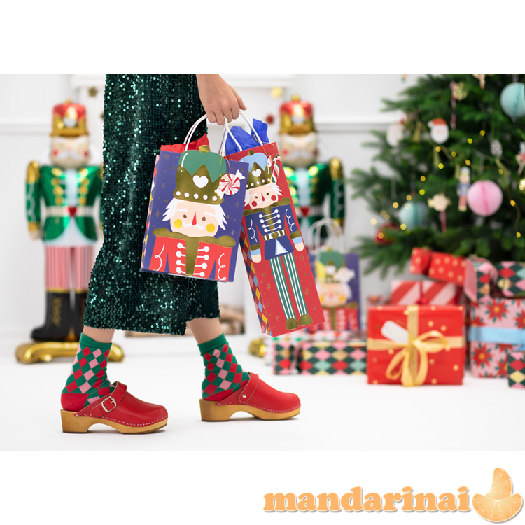 Gift bag Nutcracker, mix, 11x36x10cm